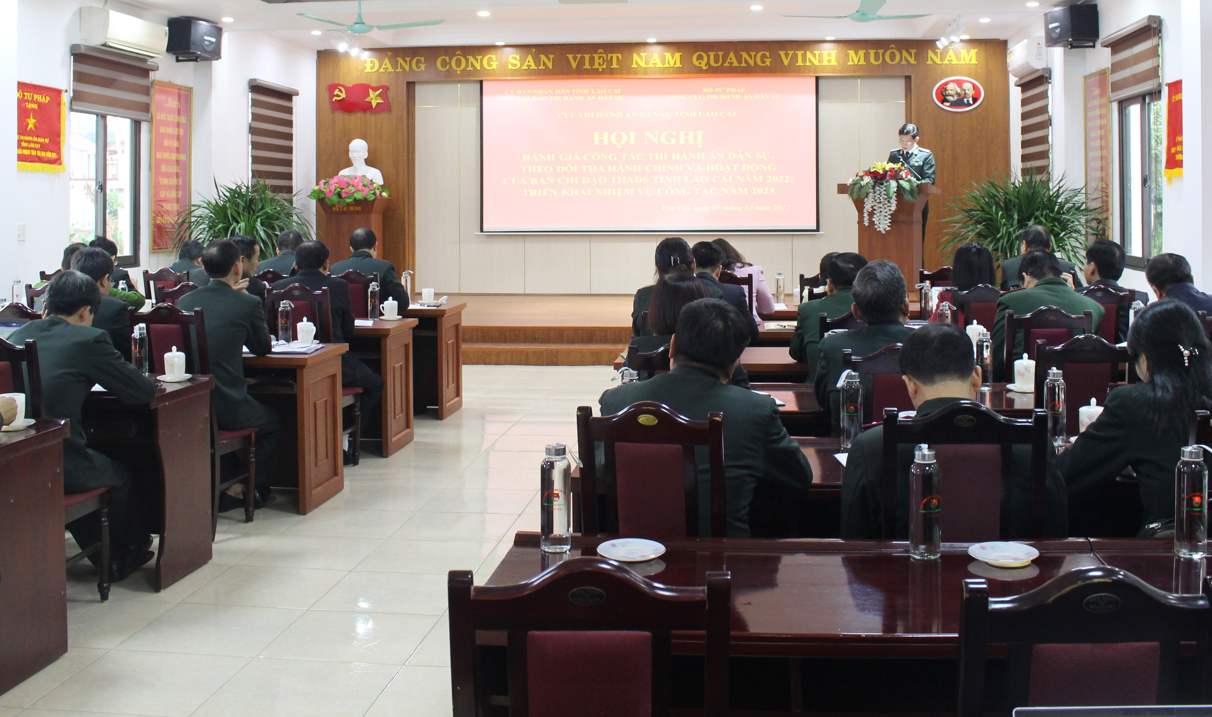 Triển khai công tác thi hành án dân sự và theo dõi thi hành án hành chính năm 2023 ảnh 1