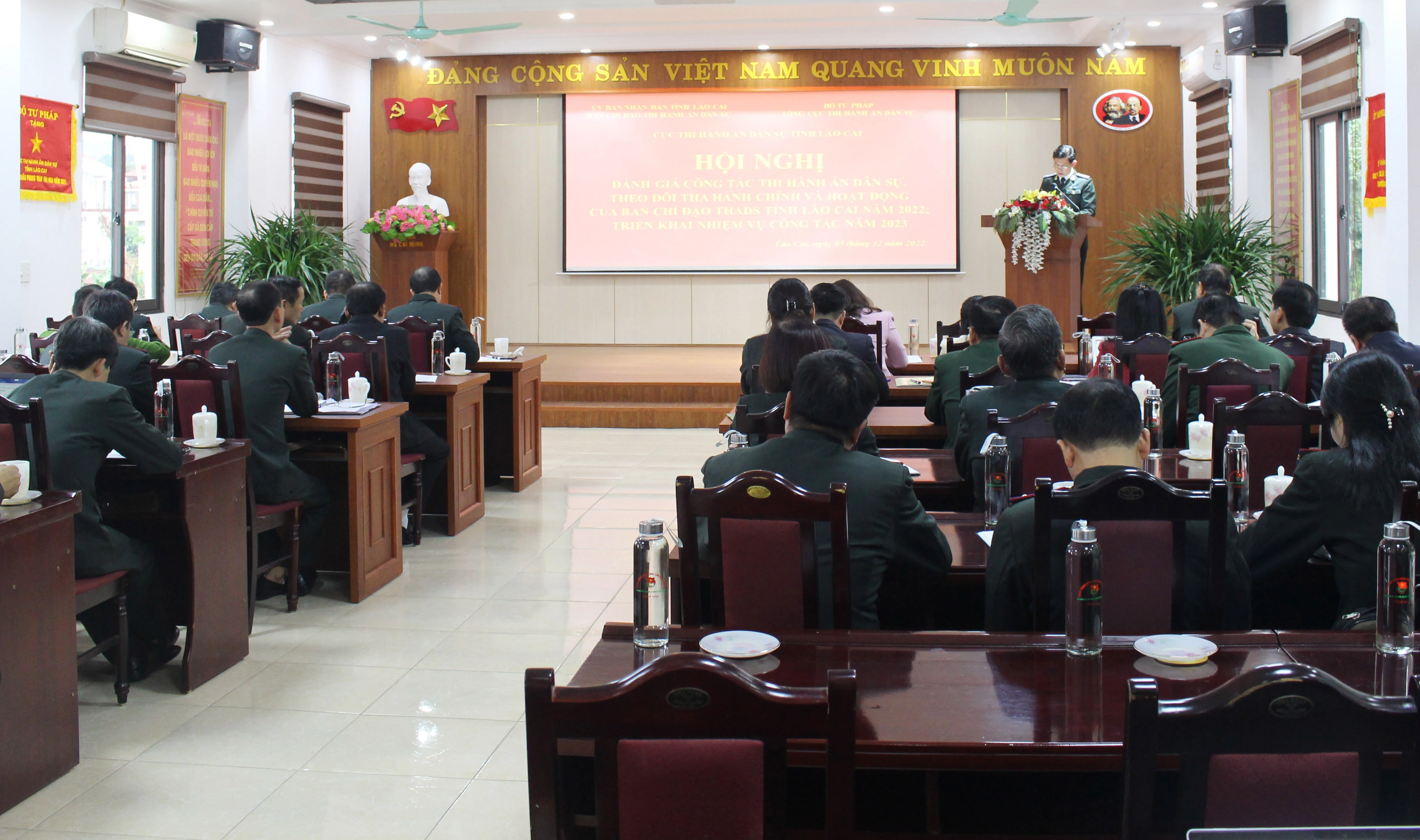 Triển khai công tác thi hành án dân sự và theo dõi thi hành án hành chính năm 2023 ảnh 1