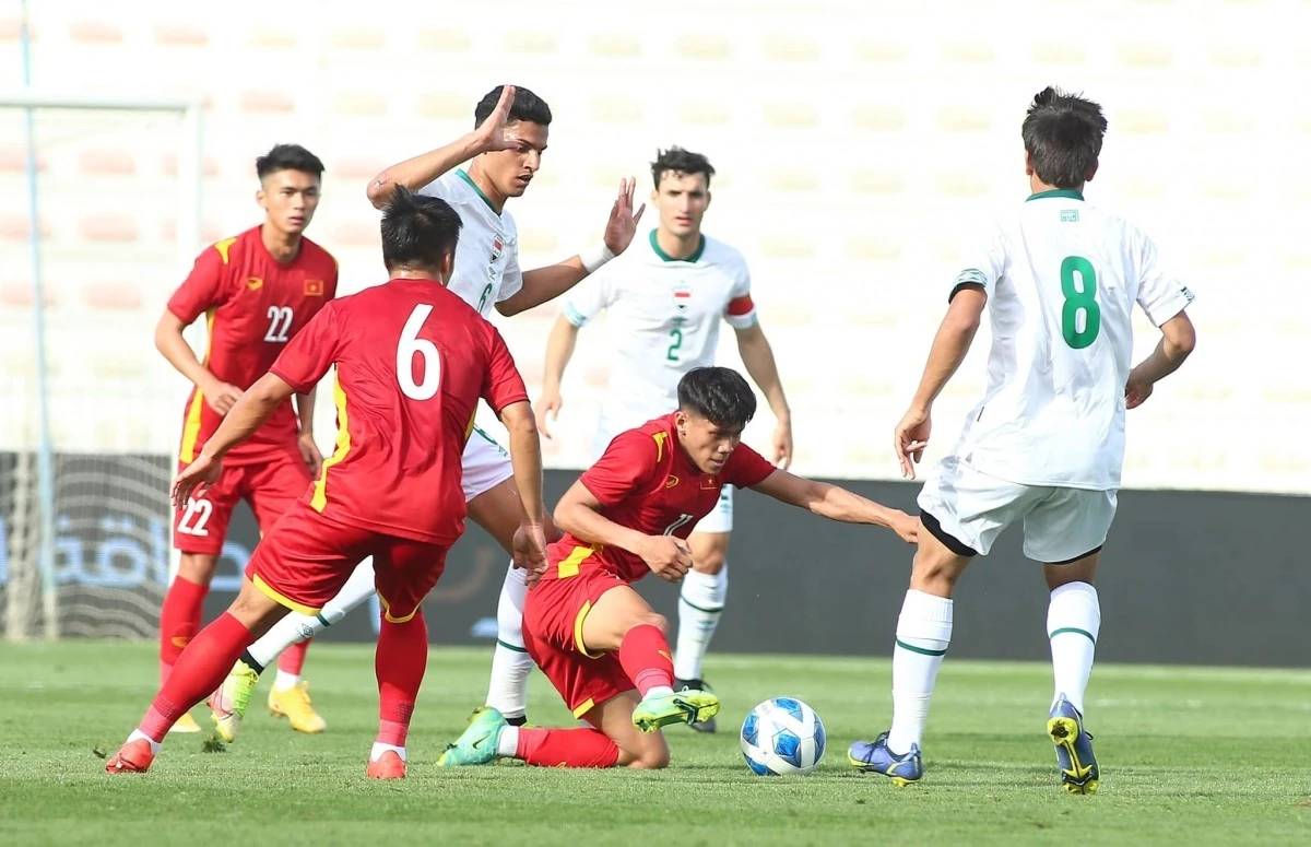 Giải bóng đá giao hữu U23 Dubai Cup 2022: U23 Việt Nam hòa U23 Iraq ngày ra quân ảnh 1