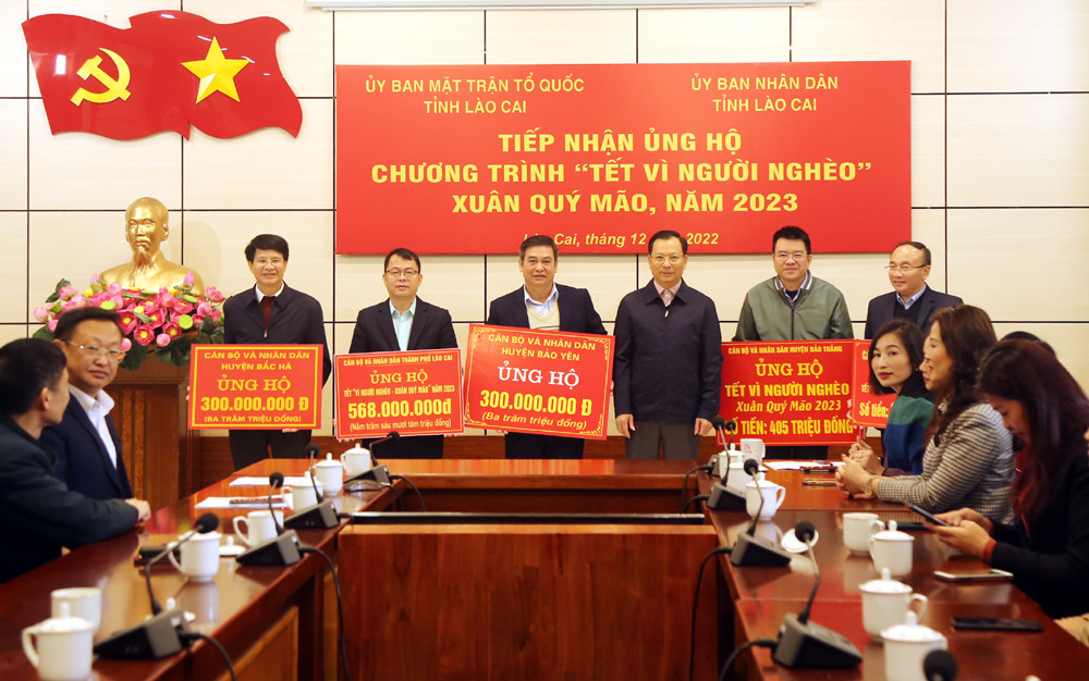 Tiếp nhận hơn 6,5 tỷ đồng ủng hộ "Tết vì người nghèo" xuân Quý Mão, năm 2023 ảnh 6