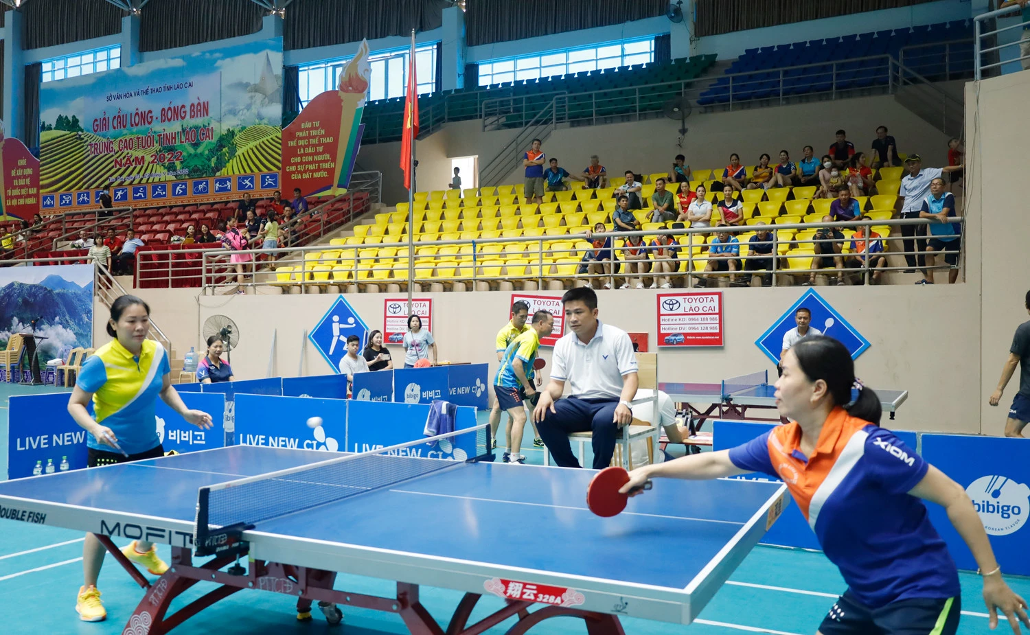 Kết thúc Giải Cầu lông – bóng bàn tỉnh Lào Cai năm 2022 ảnh 2