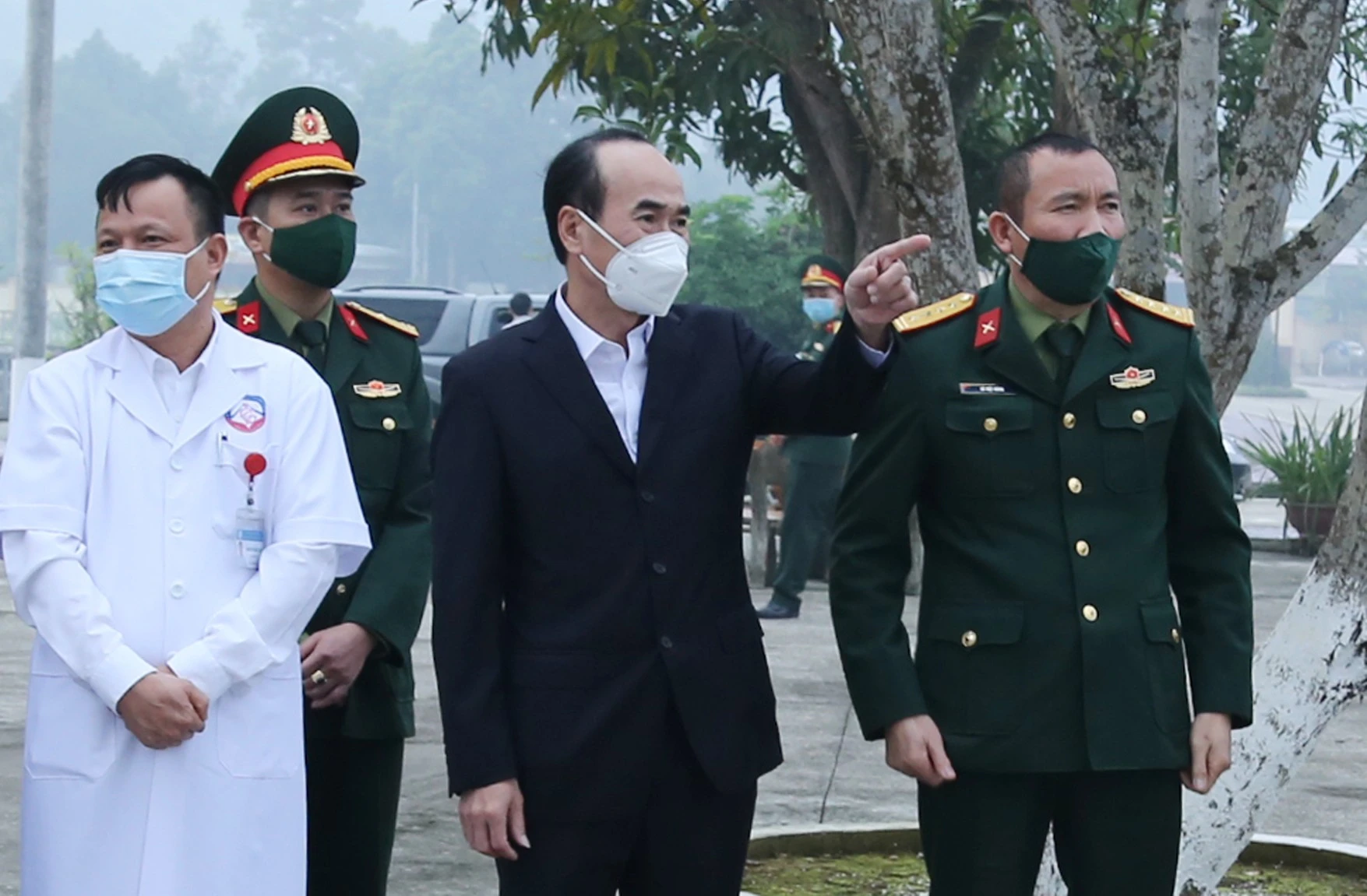 Phó Bí thư Thường trực Tỉnh ủy Vũ Xuân Cường thăm, chúc Tết tại Bảo Thắng ảnh 1