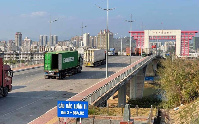 Thiết lập “cửa khẩu xanh” thông quan nông sản ảnh 1 Thiết lập “cửa khẩu xanh” thông quan nông sản ảnh 1