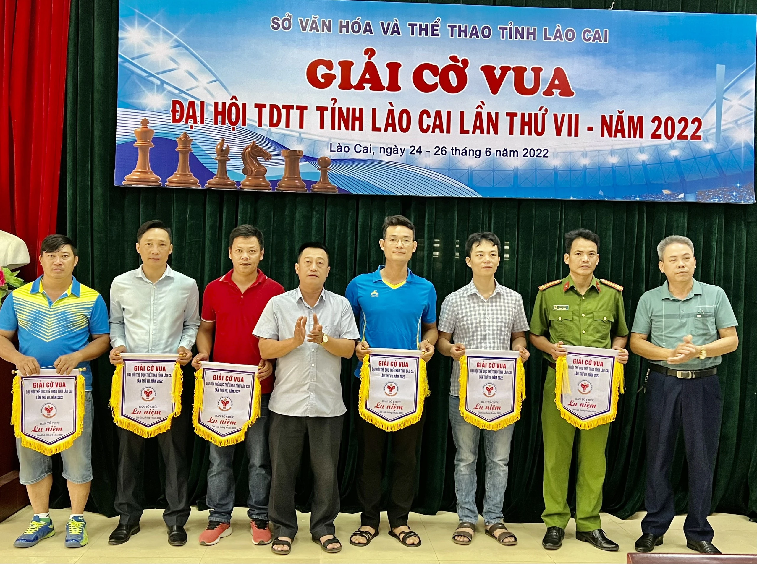 Hơn 40 kỳ thủ tham dự Giải Cờ vua Đại hội Thể dục Thể thao tỉnh ảnh 2