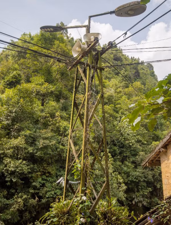 Các cột điện vẫn được bảo vệ gần như nguyên vẹn trong gần 100 năm qua.