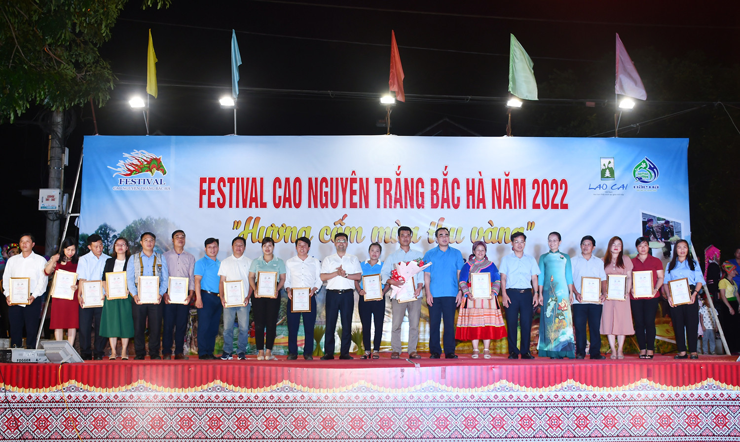 Khai mạc Festival Cao nguyên trắng Bắc Hà mùa thu năm 2022 ảnh 6