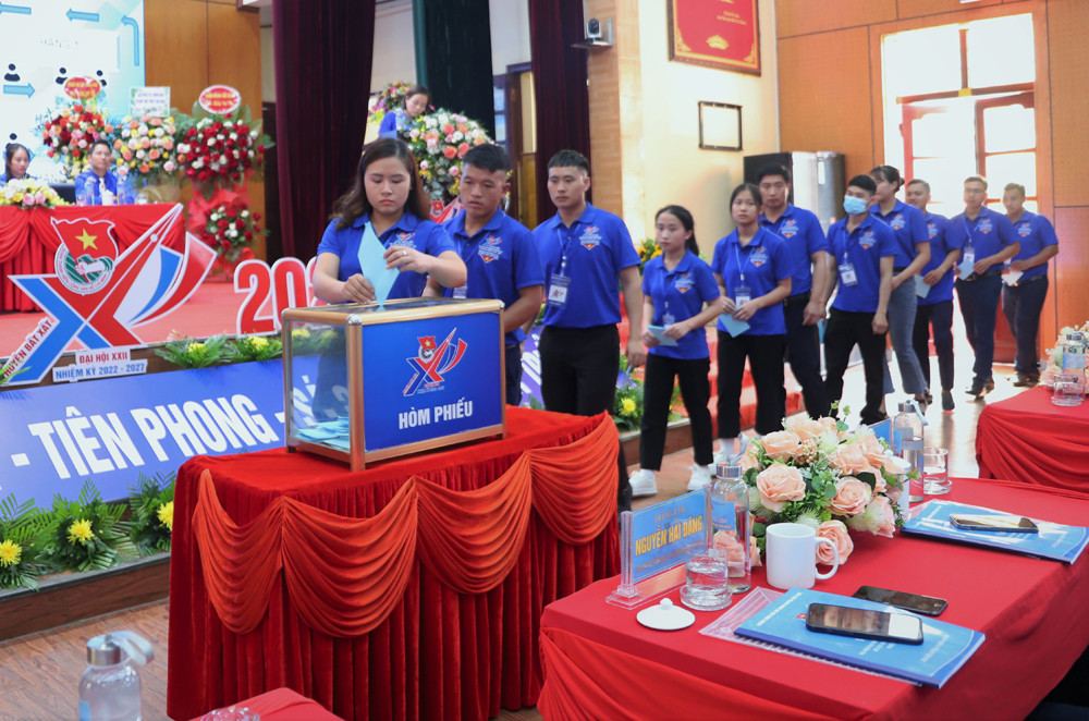 Đại hội Đại biểu Đoàn TNCS Hồ Chí Minh Khối Cơ quan – Doanh nghiệp tỉnh và huyện Bát Xát, nhiệm kỳ 2022 - 2027 ảnh 10 Đại hội Đại biểu Đoàn TNCS Hồ Chí Minh Khối Cơ quan – Doanh nghiệp tỉnh và huyện Bát Xát, nhiệm kỳ 2022 - 2027 ảnh 10