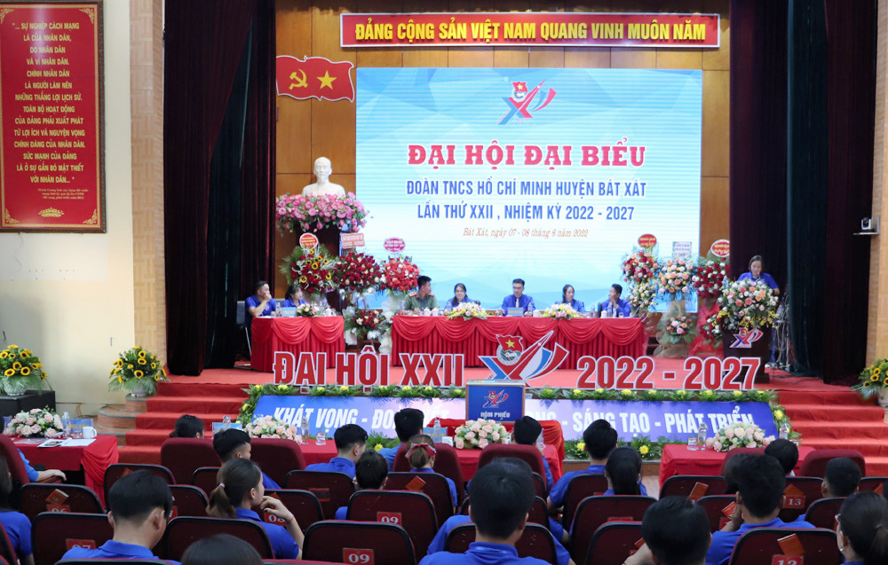Đại hội Đại biểu Đoàn TNCS Hồ Chí Minh Khối Cơ quan – Doanh nghiệp tỉnh và huyện Bát Xát, nhiệm kỳ 2022 - 2027 ảnh 9 Đại hội Đại biểu Đoàn TNCS Hồ Chí Minh Khối Cơ quan – Doanh nghiệp tỉnh và huyện Bát Xát, nhiệm kỳ 2022 - 2027 ảnh 9