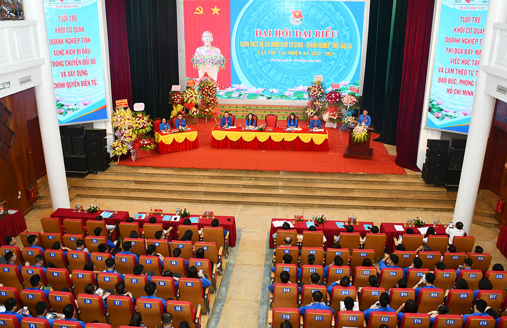 Đại hội Đại biểu Đoàn TNCS Hồ Chí Minh Khối Cơ quan – Doanh nghiệp tỉnh và huyện Bát Xát, nhiệm kỳ 2022 - 2027 ảnh 1 Đại hội Đại biểu Đoàn TNCS Hồ Chí Minh Khối Cơ quan – Doanh nghiệp tỉnh và huyện Bát Xát, nhiệm kỳ 2022 - 2027 ảnh 1