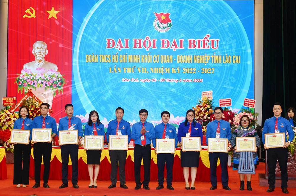 Đại hội Đại biểu Đoàn TNCS Hồ Chí Minh Khối Cơ quan – Doanh nghiệp tỉnh và huyện Bát Xát, nhiệm kỳ 2022 - 2027 ảnh 7