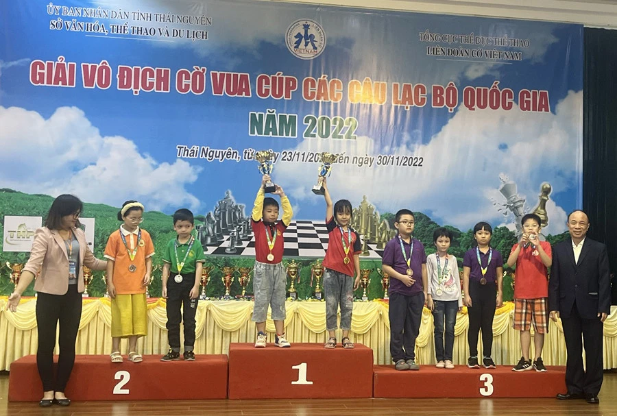 Đoàn Lào Cai đoạt 14 huy chương tại Giải vô địch Cờ vua Cúp các câu lạc bộ quốc gia ảnh 1