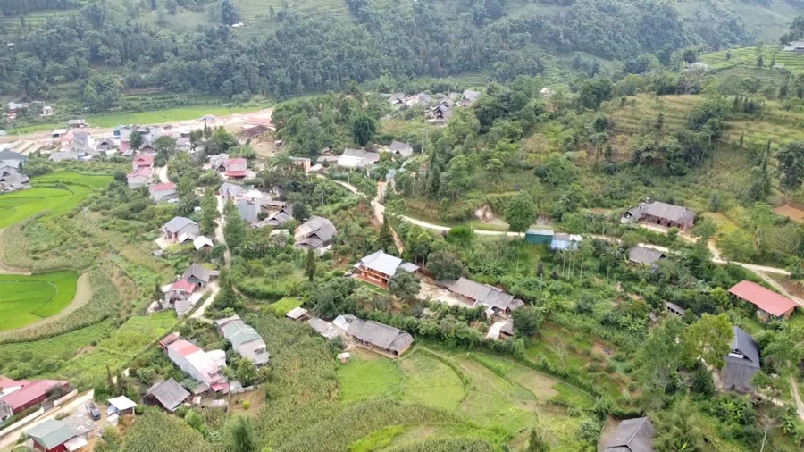 Đổi thay ở các vùng quê trên cao nguyên Bắc Hà.