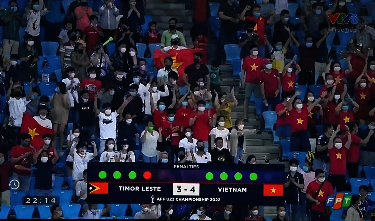 Dùng thủ môn đá vị trí tiền đạo, U23 Việt Nam vẫn đánh bại U23 Đông Timor để vào chung kết ảnh 5