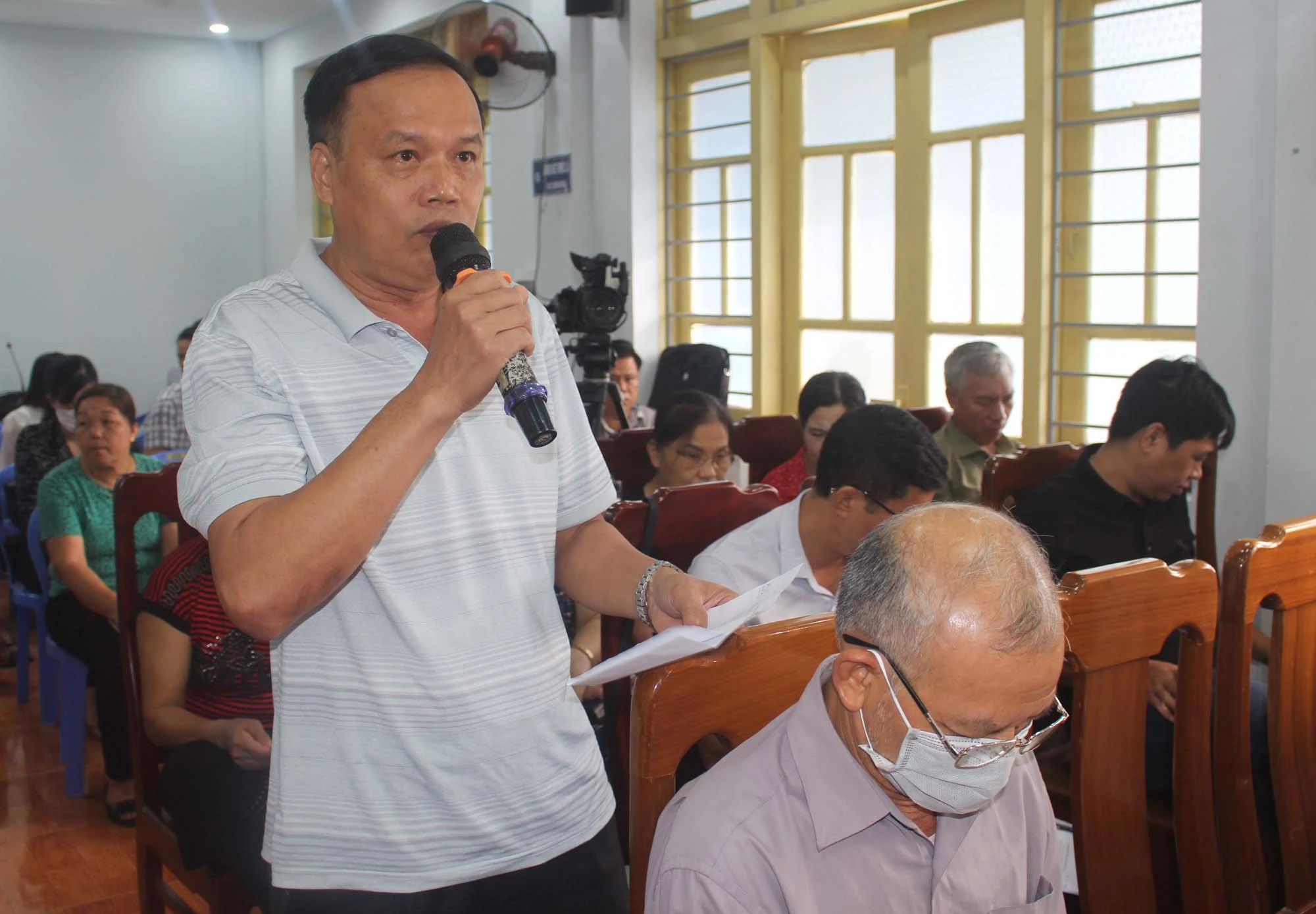 Thường trực Thành ủy Lào Cai tiếp xúc, đối thoại với nhân dân phường Bắc Cường, Nam Cường ảnh 2