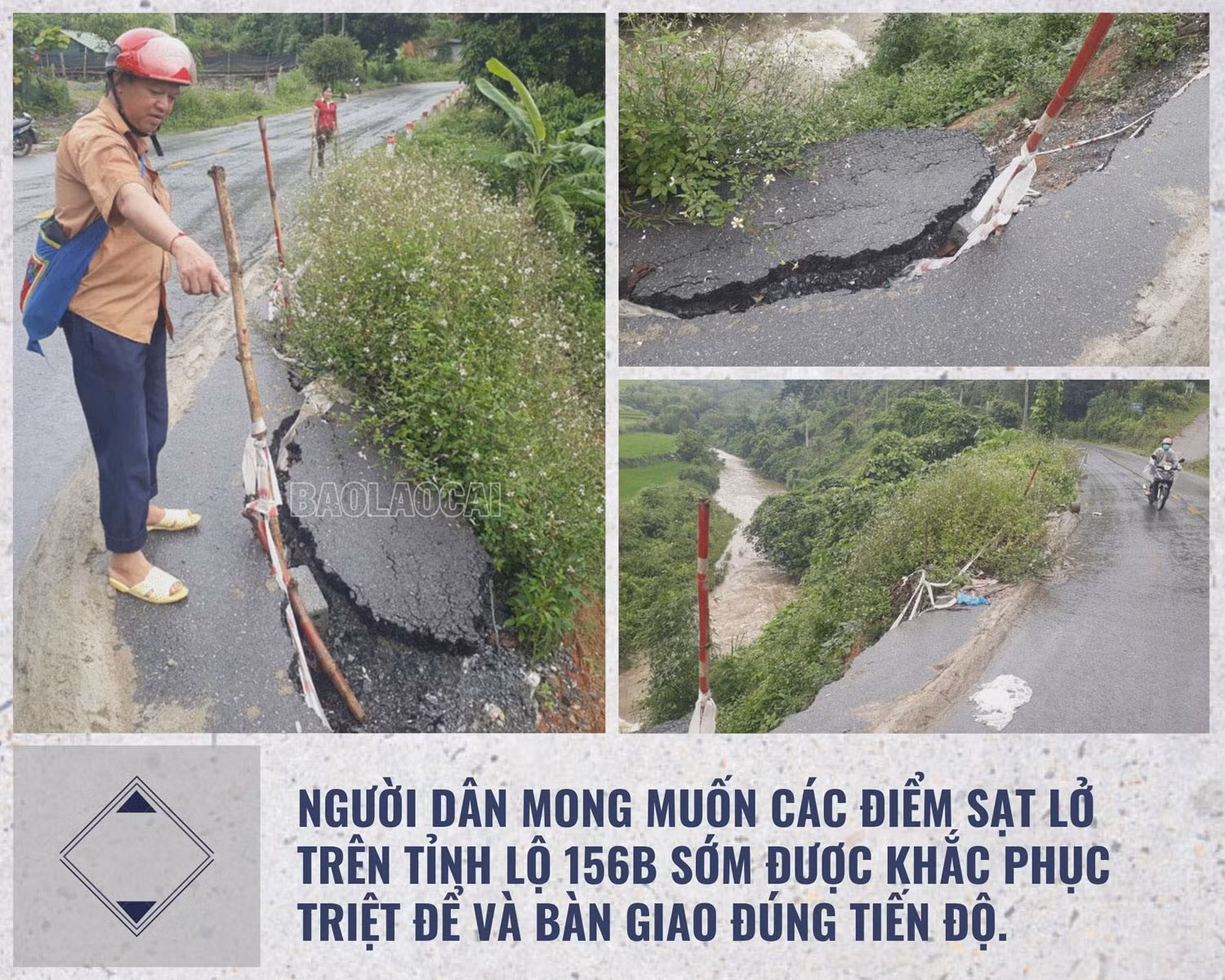 Cần sớm khắc phục các điểm sạt lở trên Tỉnh lộ 156B ảnh 5