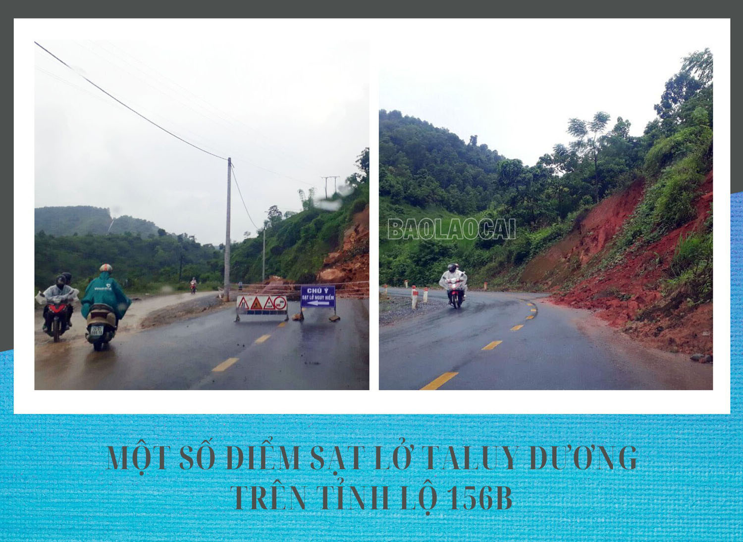 Cần sớm khắc phục các điểm sạt lở trên Tỉnh lộ 156B ảnh 4 Cần sớm khắc phục các điểm sạt lở trên Tỉnh lộ 156B ảnh 4