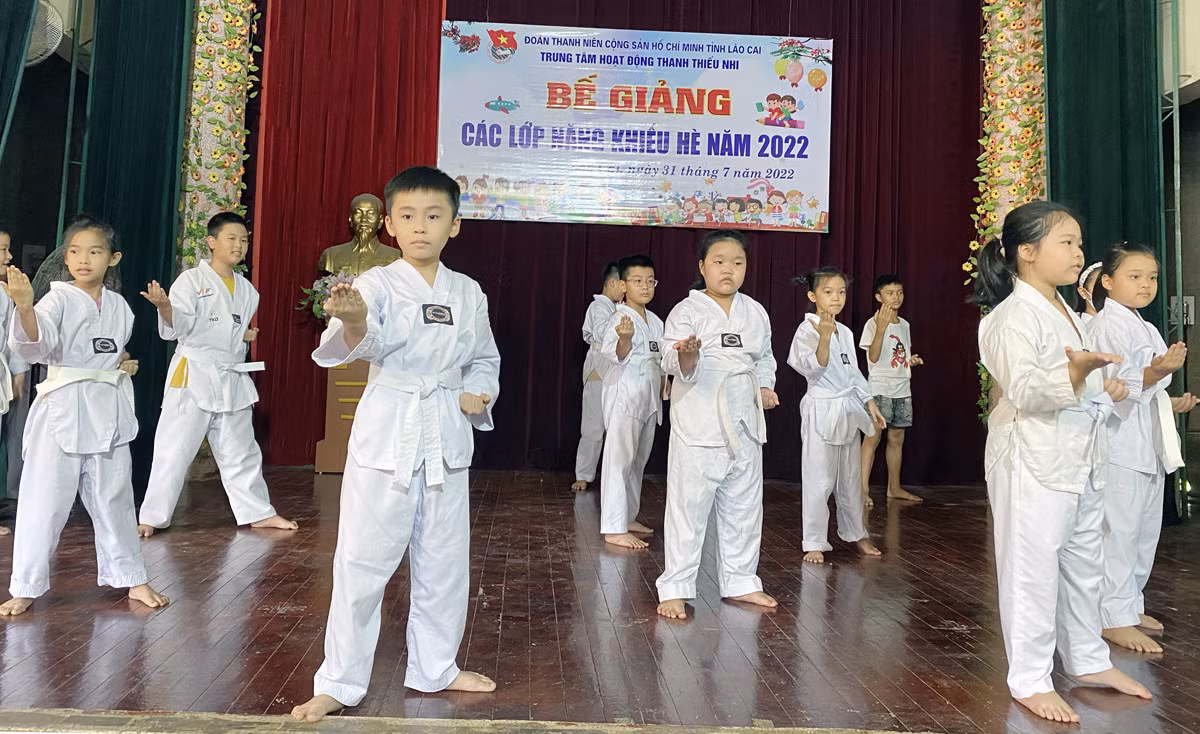 Gần 400 lượt thiếu niên, nhi đồng tham gia học tập 10 bộ môn năng khiếu hè 2022 ảnh 3