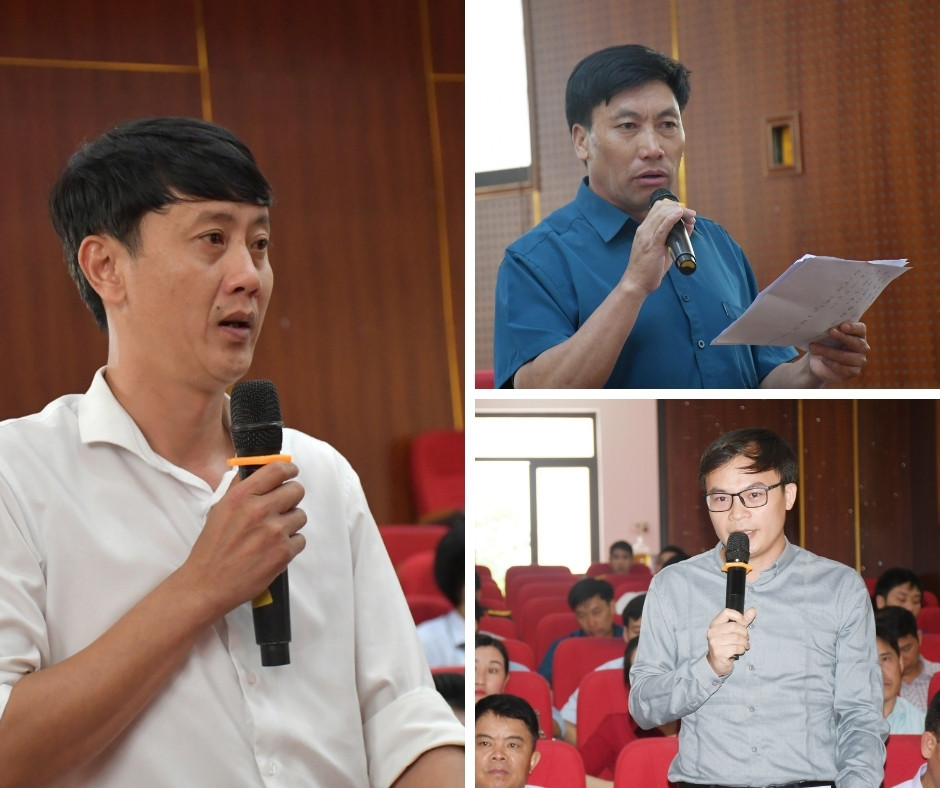 Cử tri huyện Si Ma Cai nêu nhiều ý kiến liên quan đến chính sách hỗ trợ.