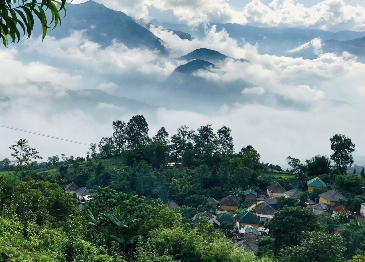 Mùa về đẹp một vùng trời mây ảnh 1