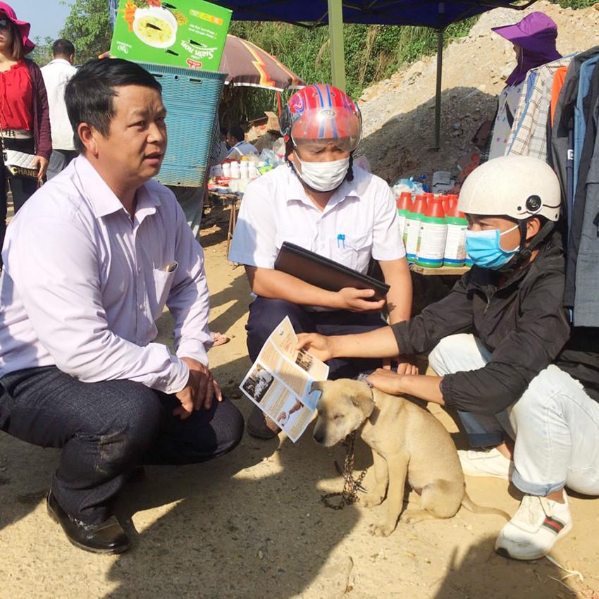 Nỗ lực phòng ngừa và loại bỏ bệnh dại ảnh 2 Nỗ lực phòng ngừa và loại bỏ bệnh dại ảnh 2