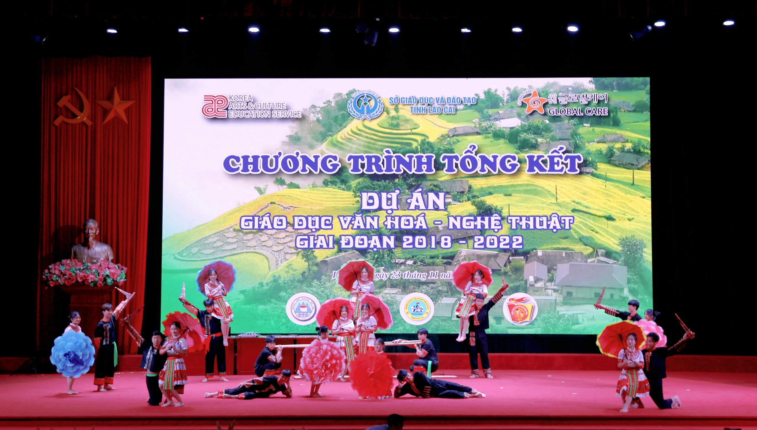 Tổng kết Dự án “Giáo dục Văn hóa - Nghệ thuật tại tỉnh Lào Cai, giai đoạn 2018 - 2022” ảnh 3