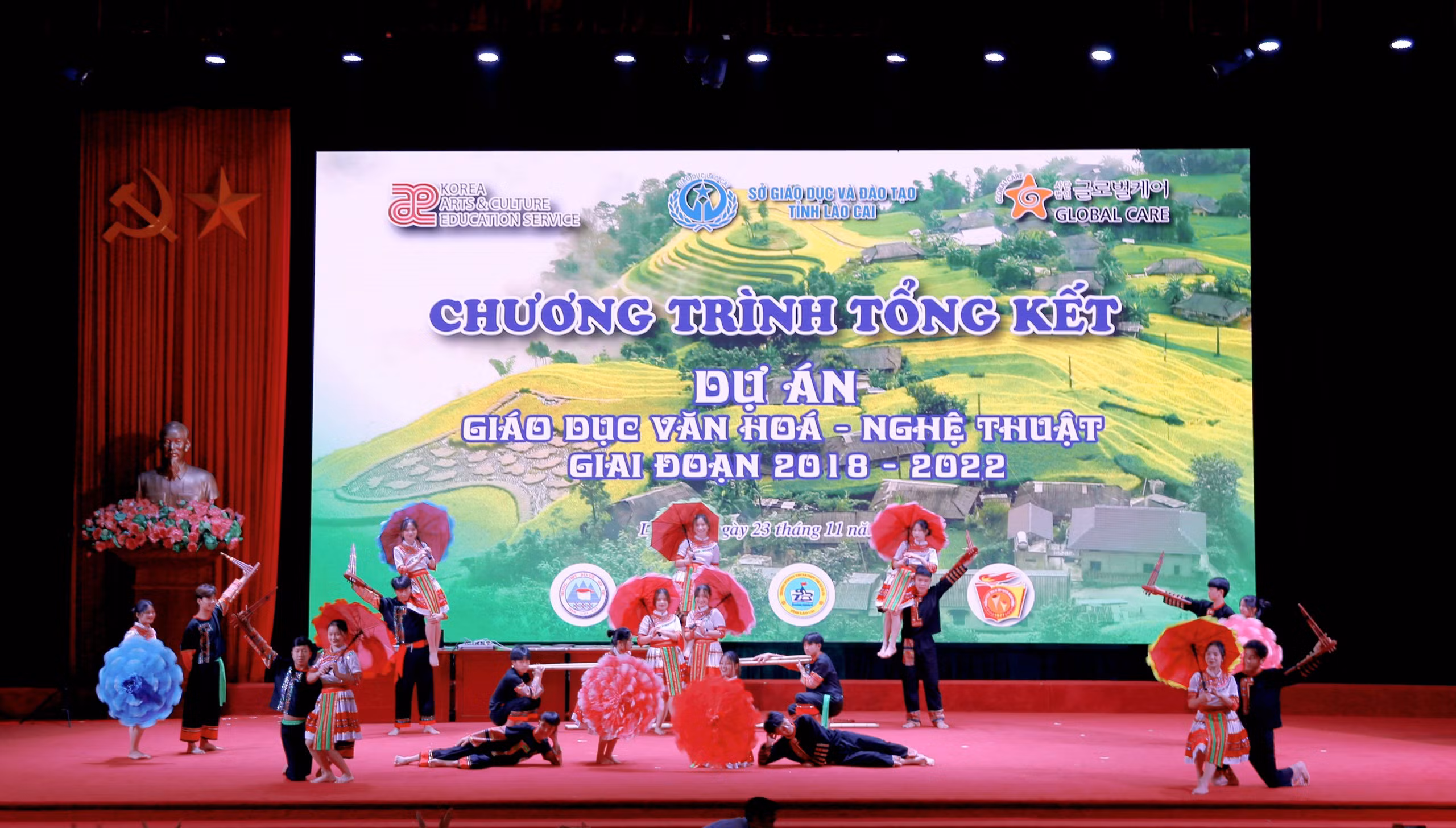 Tổng kết Dự án “Giáo dục Văn hóa - Nghệ thuật tại tỉnh Lào Cai, giai đoạn 2018 - 2022” ảnh 3