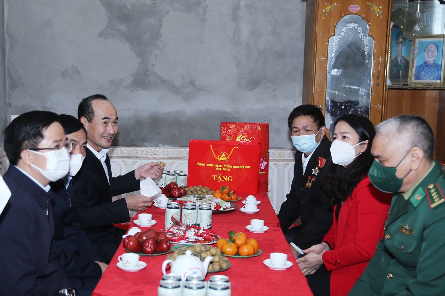 Phó Bí thư Thường trực Tỉnh ủy Vũ Xuân Cường thăm, chúc Tết tại Bảo Thắng ảnh 8