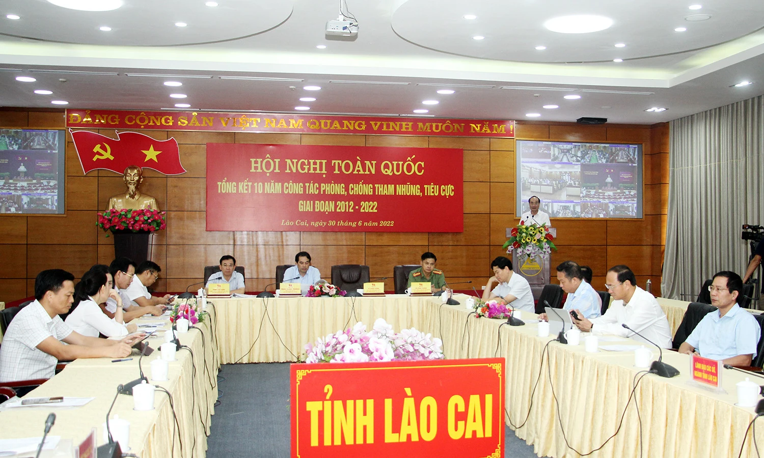 Tỉnh ủy quán triệt tinh thần hội nghị đến các đại biểu trong tỉnh.