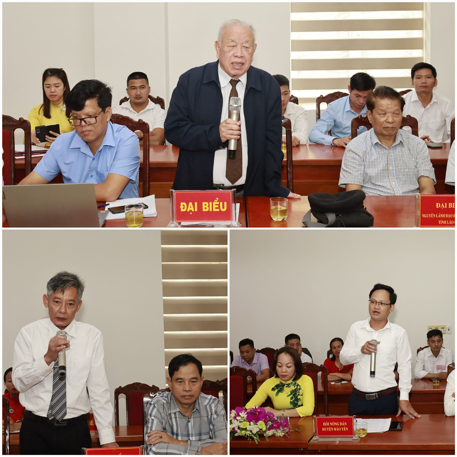 Các đại biểu thảo luận, trao đổi kinh nghiệm. Các đại biểu thảo luận, trao đổi kinh nghiệm.