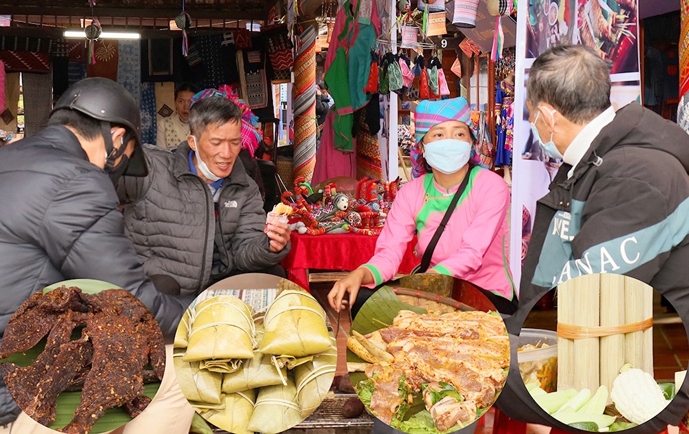 Du khách thích thú thưởng thức các món ăn đường phố và sản phẩm chế biến từ nông sản của Sa Pa. Trải nghiệm làm nụ hương thảo mộc. Mua và thưởng thức hạt dẻ rang, bánh hạt dẻ trên phố Xuân Viên.