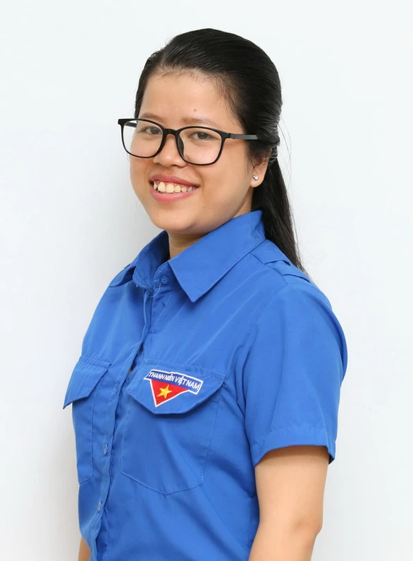 Cô Phạm Hồng Hạnh, bí thư chi đoàn giáo viên Trường THCS-THPT Diên Hồng, quận 10, TP.HCM.