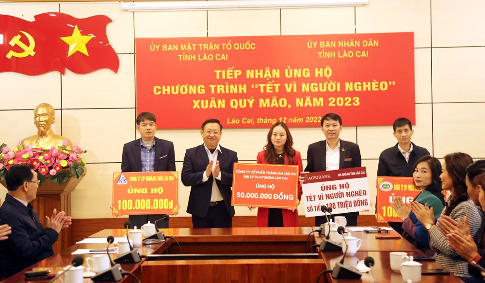 Tiếp nhận hơn 6,5 tỷ đồng ủng hộ "Tết vì người nghèo" xuân Quý Mão, năm 2023 ảnh 4