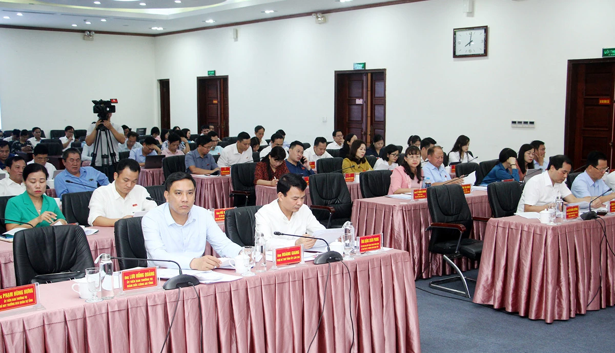 Đại biểu dự kỳ họp.