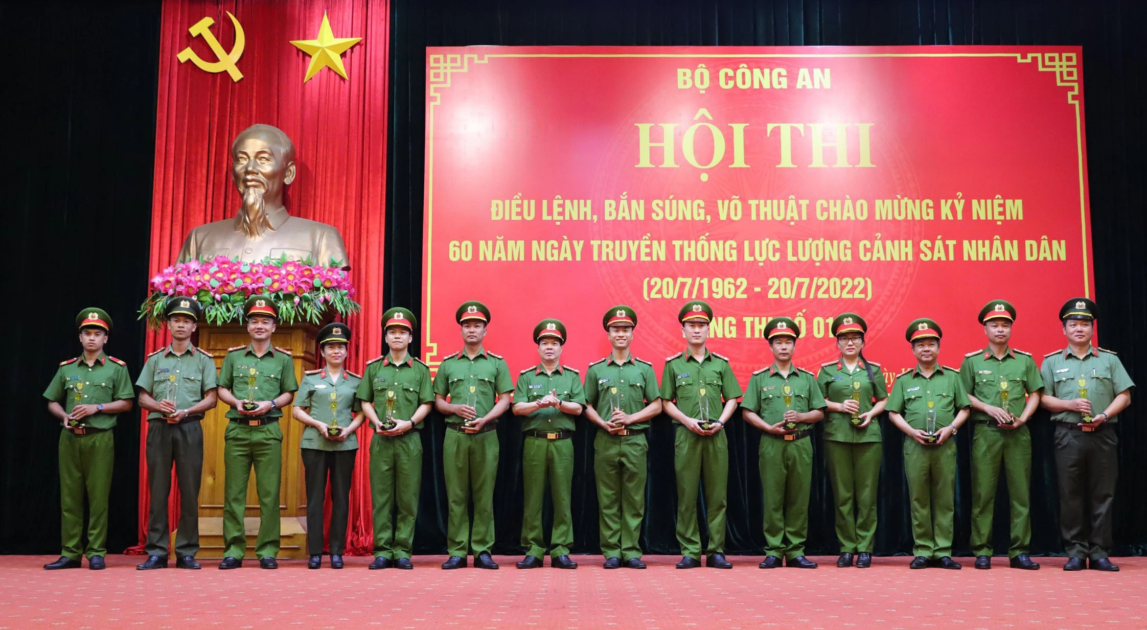 Công an tỉnh Lào Cai đoạt giải Ba toàn đoàn Hội thi điều lệnh, bắn súng, võ thuật công an nhân dân – Bảng thi số 1 ảnh 2
