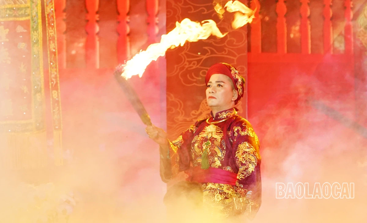 Hấp dẫn chương trình nghệ thuật đặc biệt tại Lễ hội đền Bảo Hà năm 2022 ảnh 9