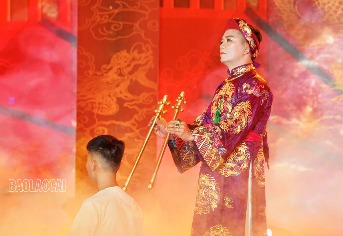Hấp dẫn chương trình nghệ thuật đặc biệt tại Lễ hội đền Bảo Hà năm 2022 ảnh 10