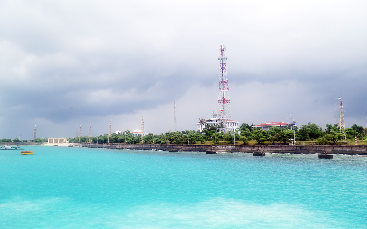 Một góc đảo Song Tử Tây, quần đảo Trường Sa.