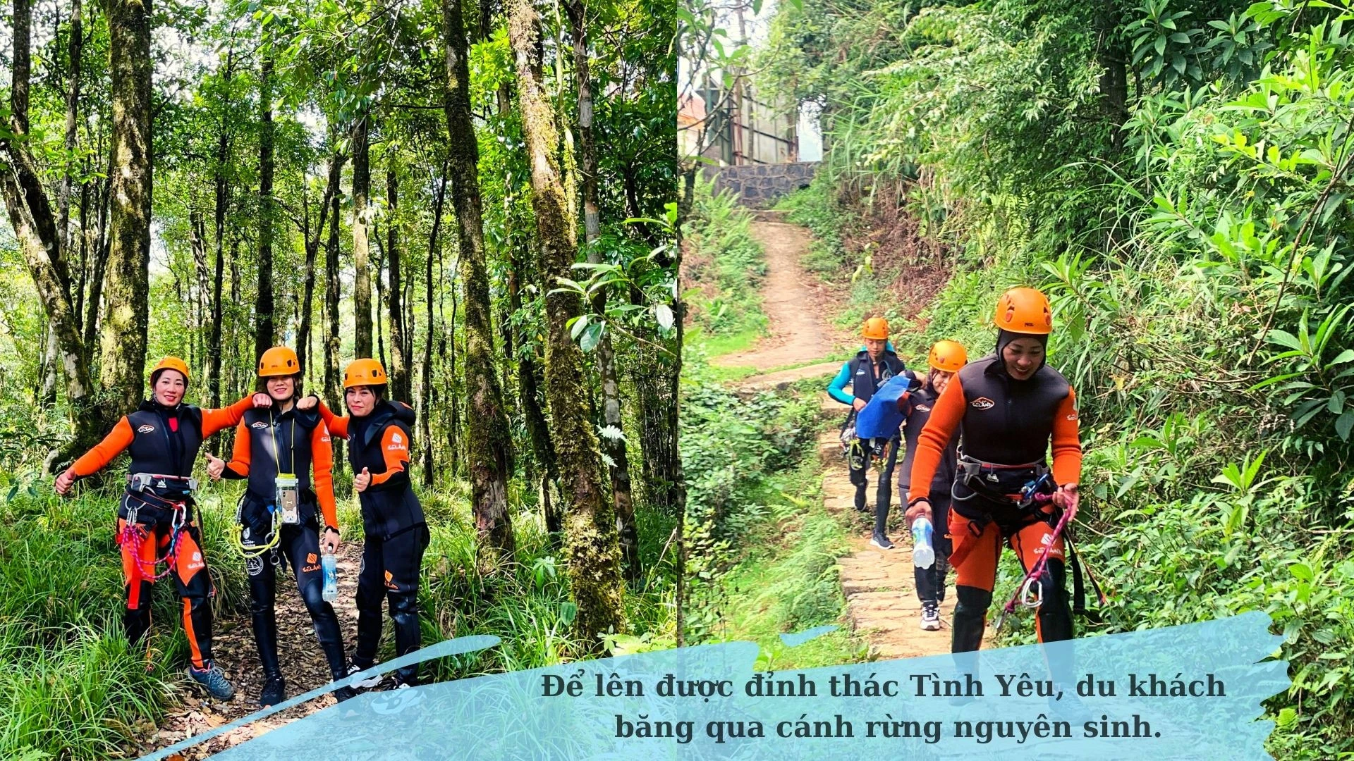 Vượt qua thử thách với trải nghiệm đu dây trượt thác ảnh 3