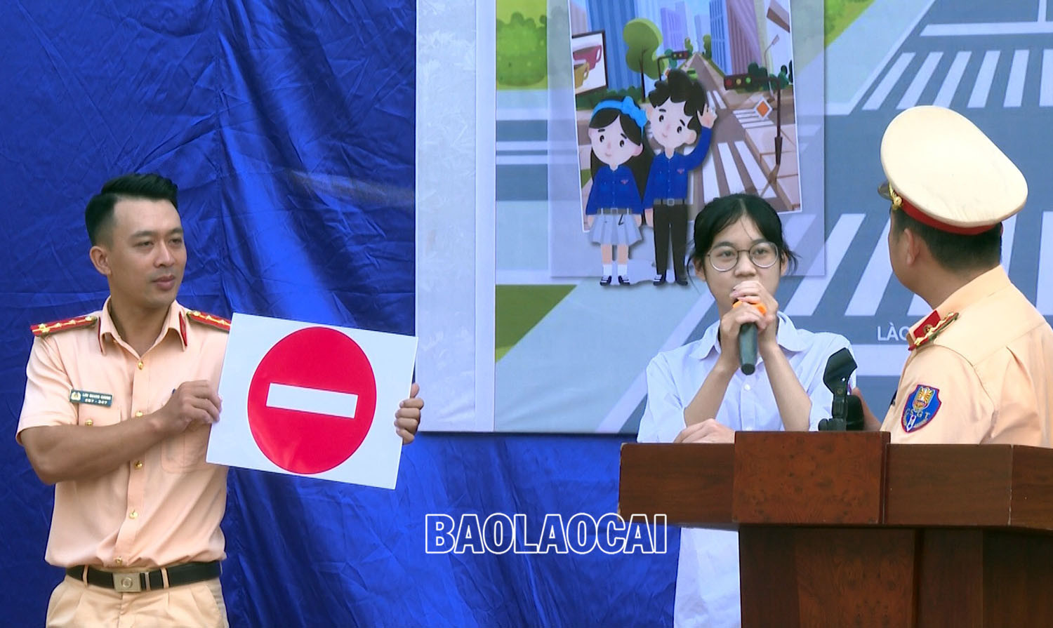 Hơn 300 học sinh tham dự Ngày hội thanh niên với văn hóa giao thông ảnh 2