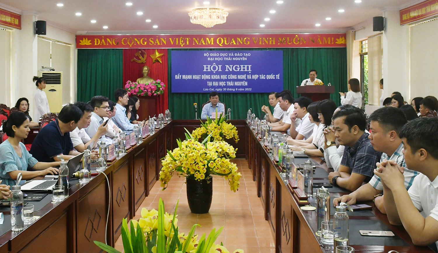 Đẩy mạnh hoạt động khoa học công nghệ và hợp tác quốc tế tại Đại học Thái Nguyên ảnh 1