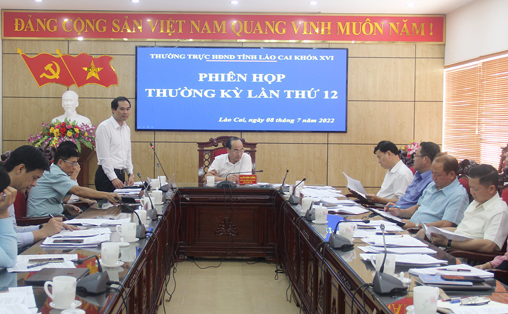 Thường trực HĐND tỉnh tổ chức phiên họp thường kỳ lần thứ 12 ảnh 1