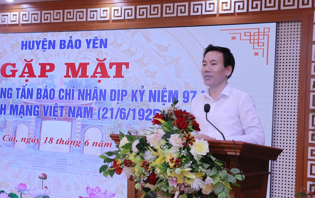 Bảo Yên gặp mặt các cơ quan thông tấn, báo chí ảnh 4