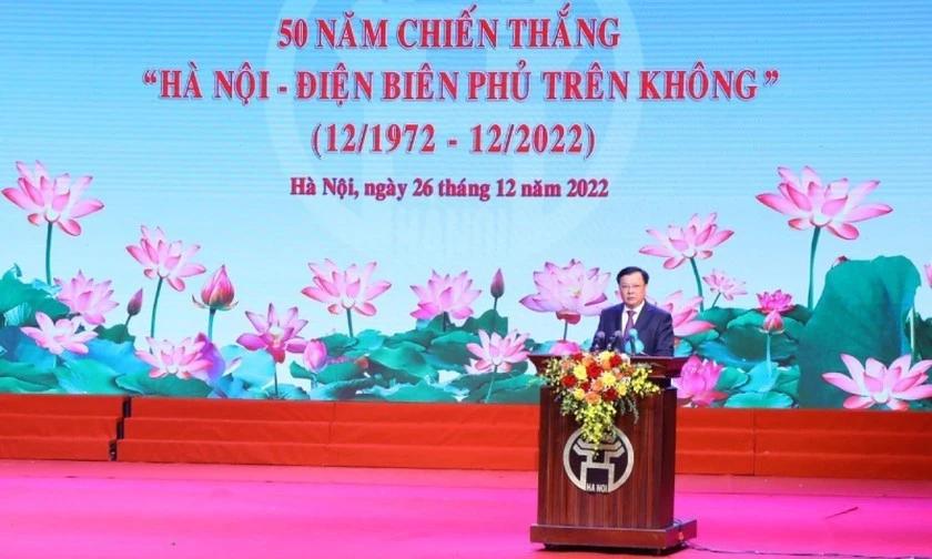 Kỷ niệm trọng thể 50 năm Chiến thắng “Hà Nội - Điện Biên Phủ trên không”: Chiến thắng của chính nghĩa ảnh 1