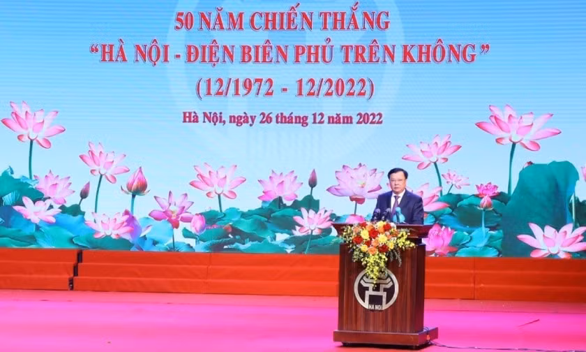 Kỷ niệm trọng thể 50 năm Chiến thắng “Hà Nội - Điện Biên Phủ trên không”: Chiến thắng của chính nghĩa ảnh 1