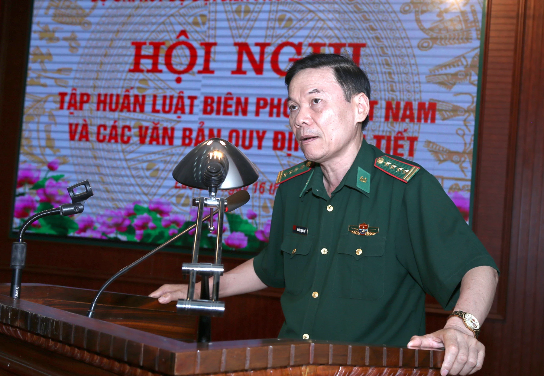 340 cán bộ được tập huấn Luật Biên phòng Việt Nam ảnh 2