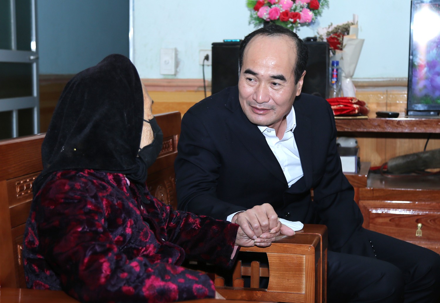 Phó Bí thư Thường trực Tỉnh ủy Vũ Xuân Cường thăm, chúc Tết tại Bảo Thắng ảnh 10