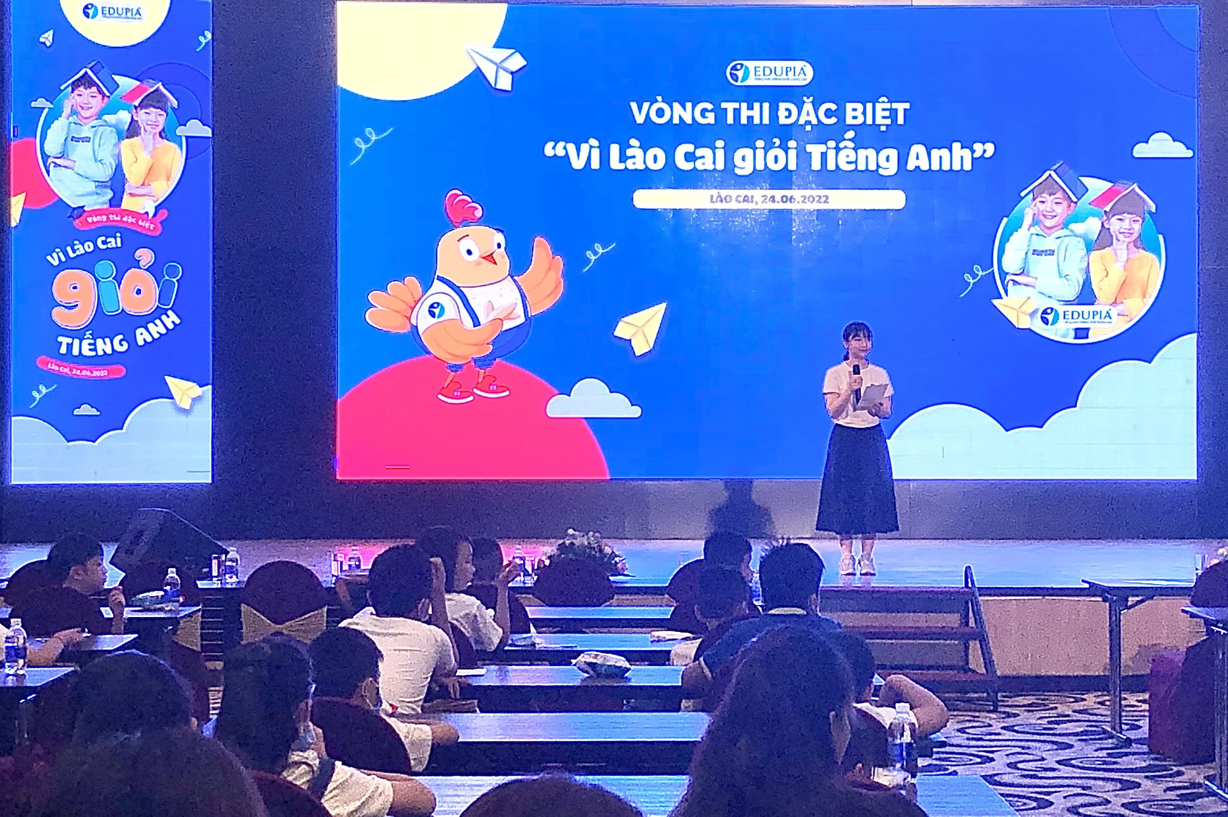 Sôi động vòng thi đặc biệt cuộc thi "Vì Lào Cai giỏi tiếng Anh" ảnh 1