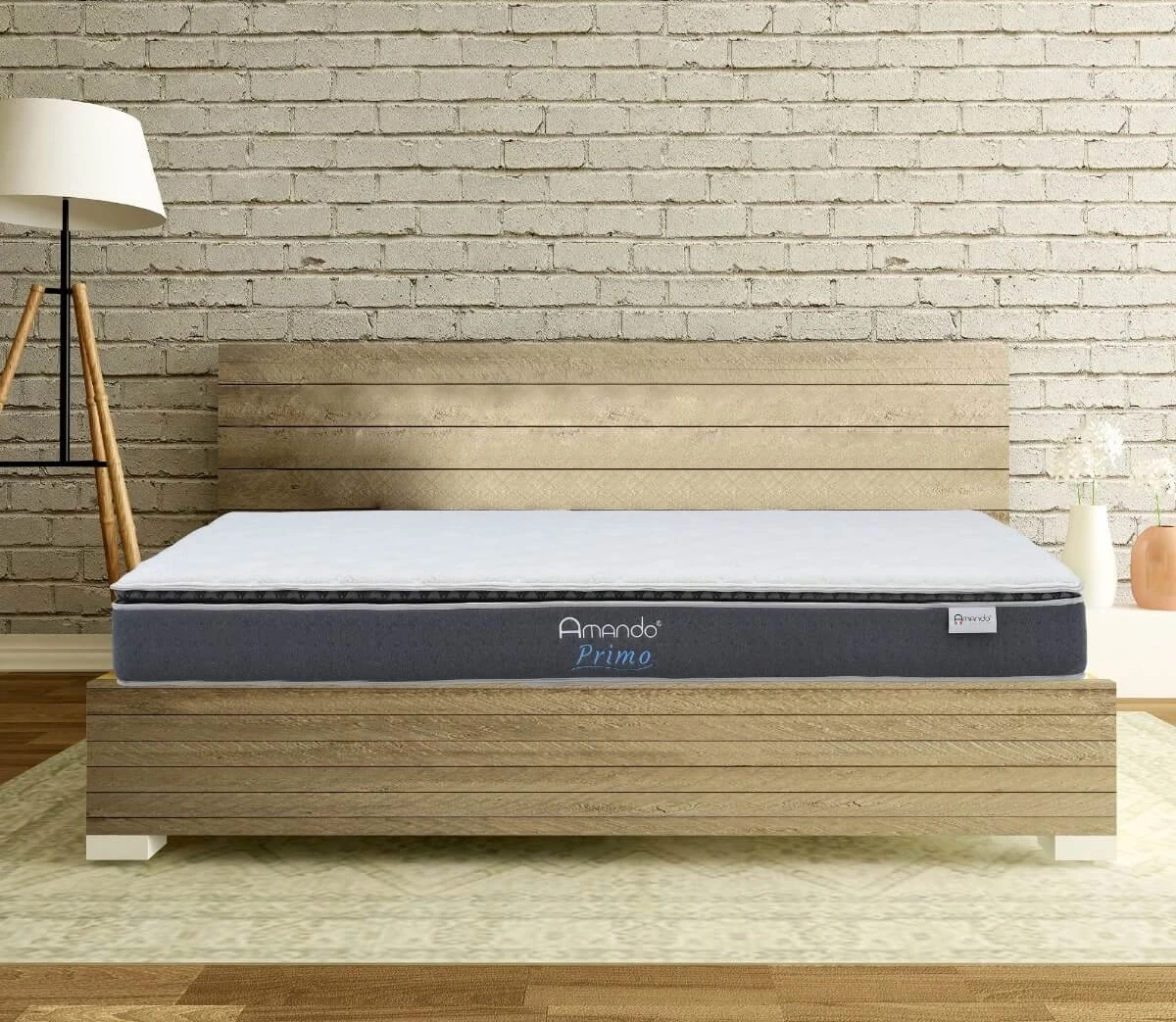 Nệm Amando mang vẻ đẹp tinh tế của Italia.