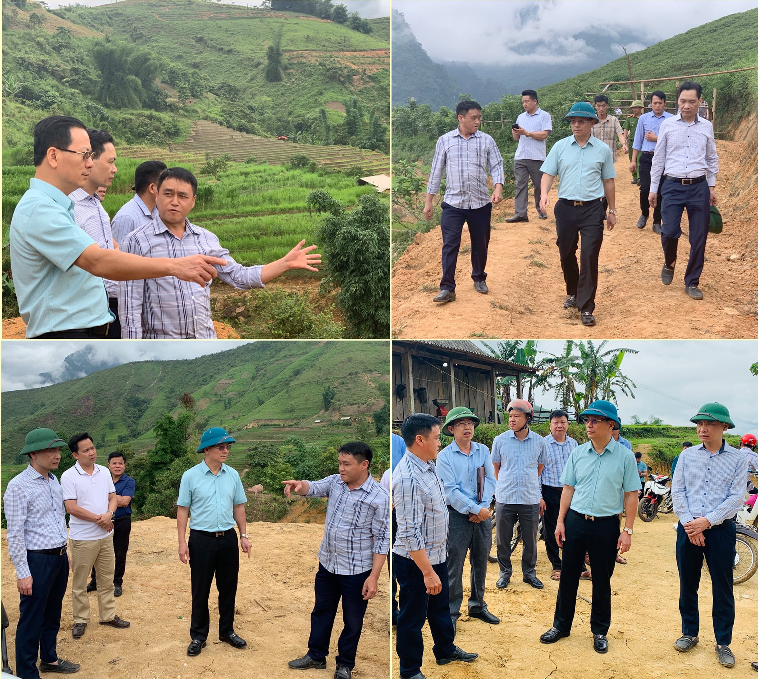 Kiểm tra việc thực hiện nhiệm vụ phát triển kinh tế -xã hội gắn với giảm nghèo bền vững và xây dựng nông thôn mới tại xã Nậm Chày, Dền Thàng ảnh 2