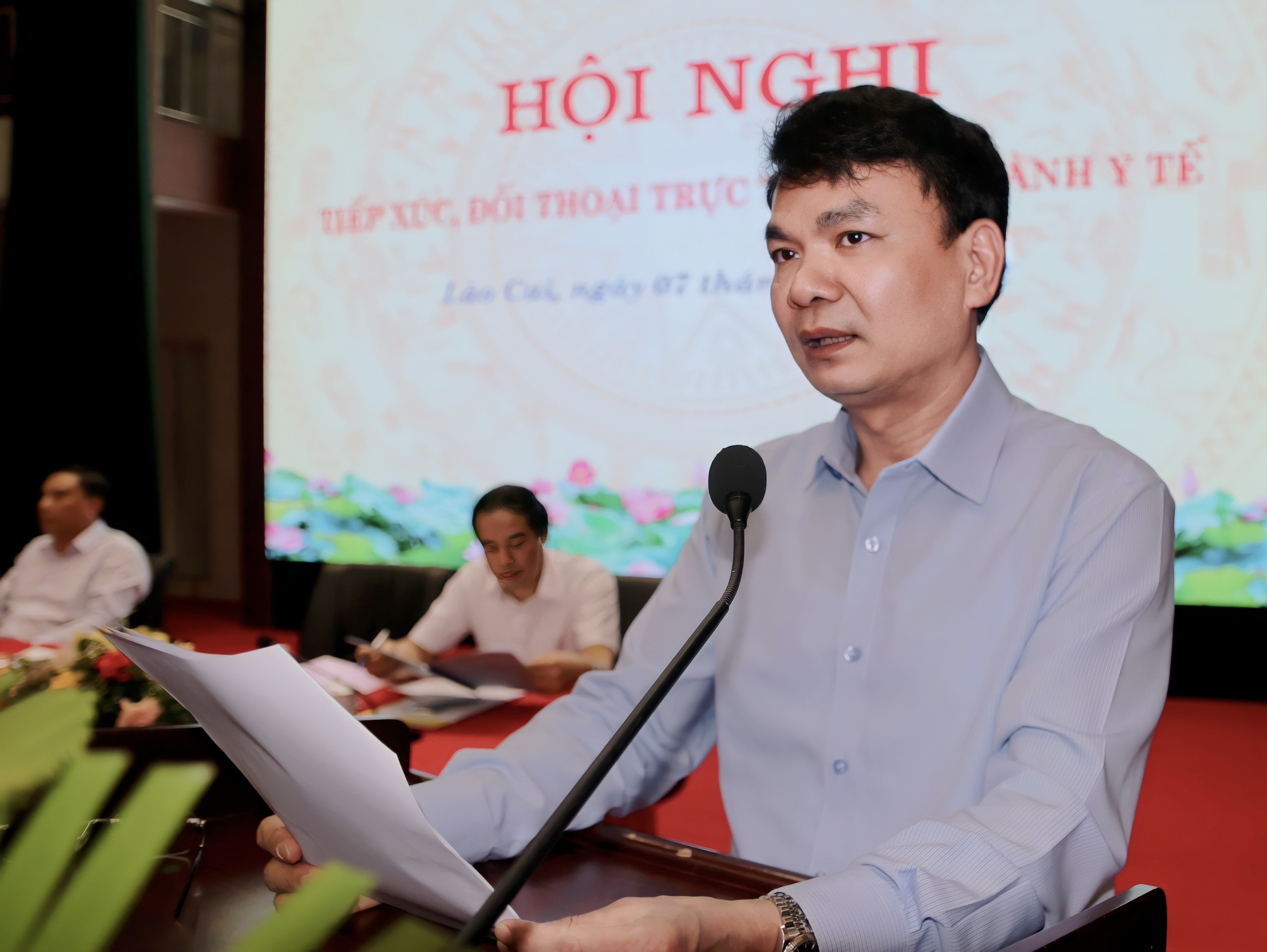 Thường trực Tỉnh ủy tiếp xúc, đối thoại trực tiếp với ngành y tế ảnh 6 Thường trực Tỉnh ủy tiếp xúc, đối thoại trực tiếp với ngành y tế ảnh 6